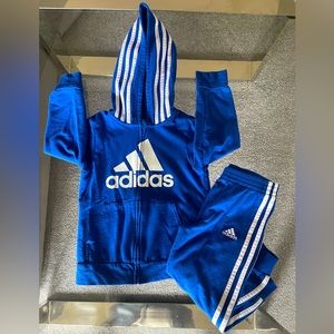 Royal Blue toddler cotton jogger set. Size 4t